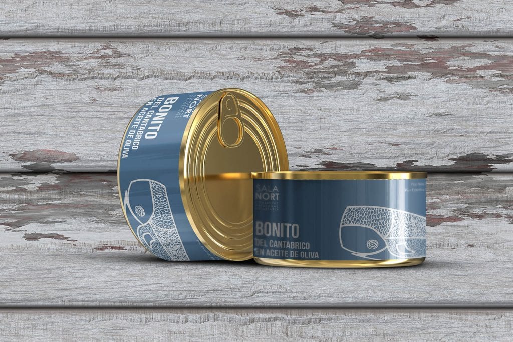 envase de conservas saladas