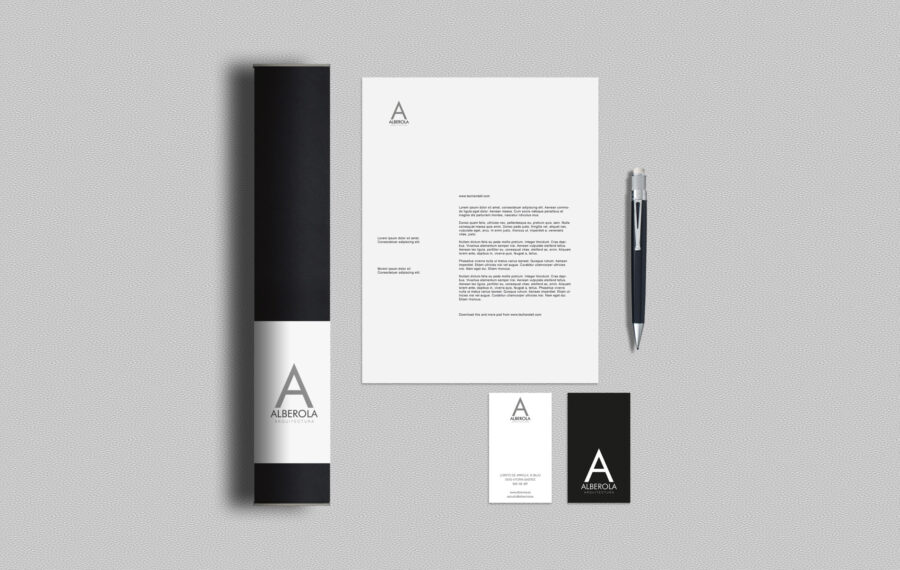 restyling de marca para estudio de arquitectura en vitoria la factoria grafica