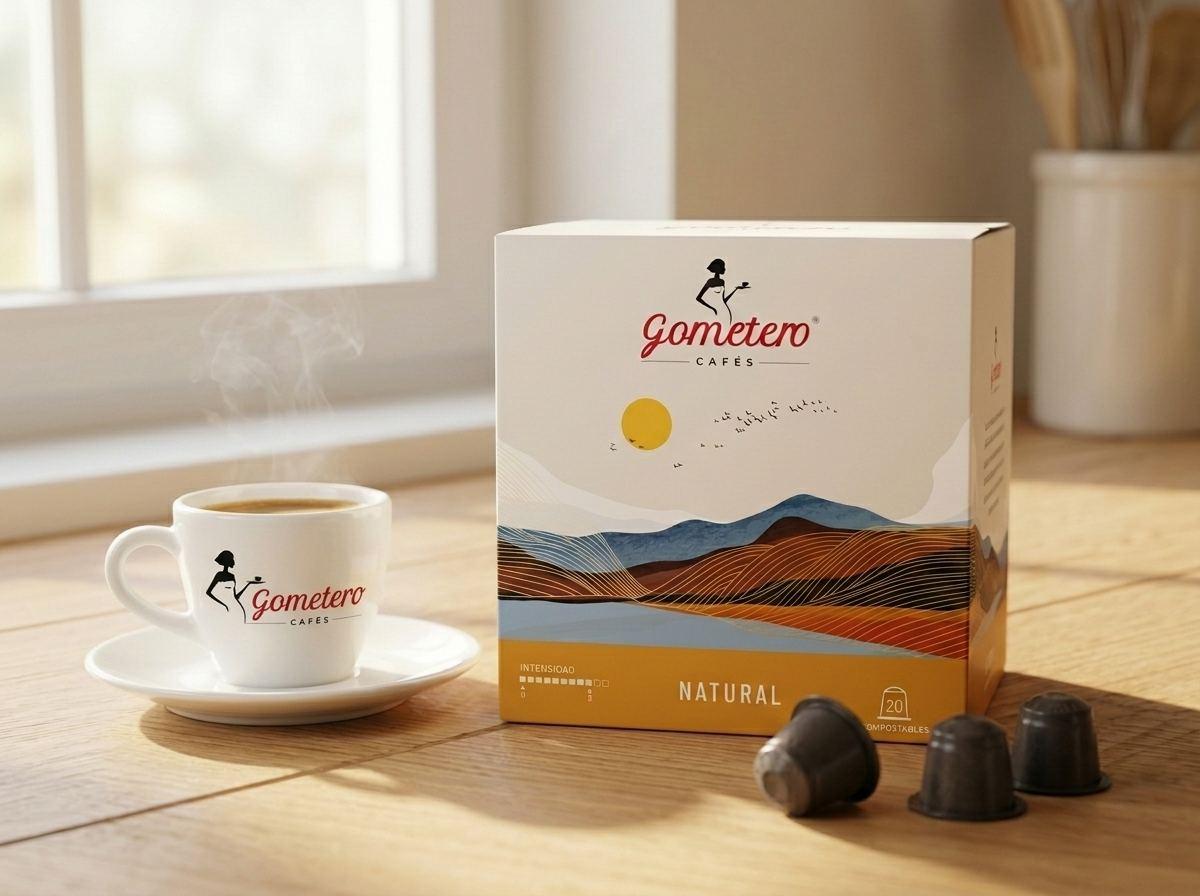 Diseño de packaging en Vitoria para cápsulas de café