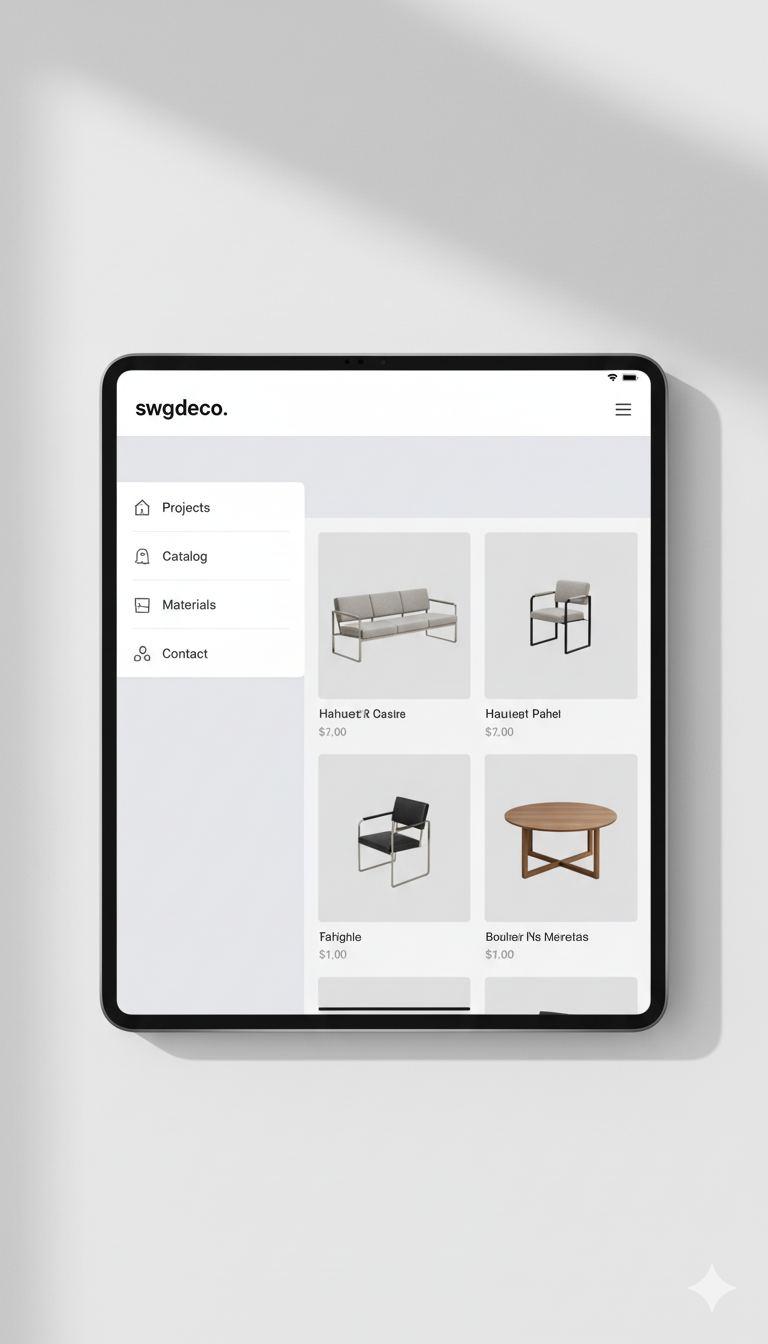 Diseño web en Vitoria: web responsive vista en tablet