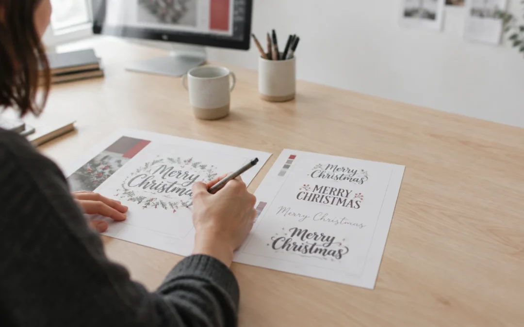 Mejores tipografías navideñas gratuitas para diseño: guía para marcas